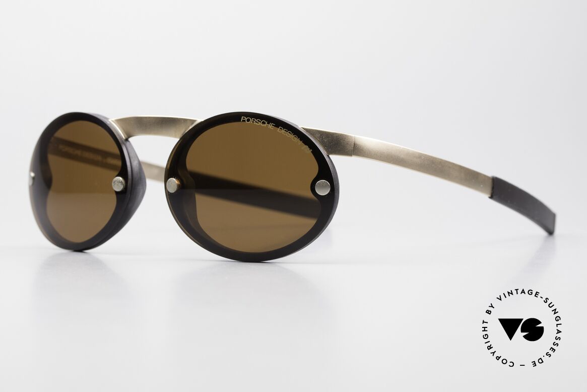 Porsche 5694 P0050 Magnetische Sonnenbrille 90er, Kleinstserie mit den Modellen 5694, P0050, P0051, Passend für Herren