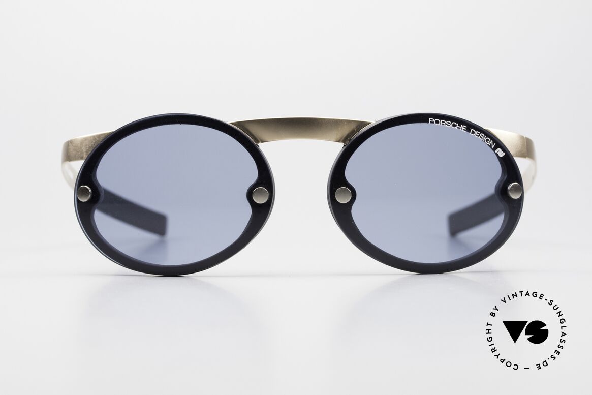 Porsche 5694 P0050 Magnetische Sonnenbrille 90er, Größe: medium, Passend für Herren