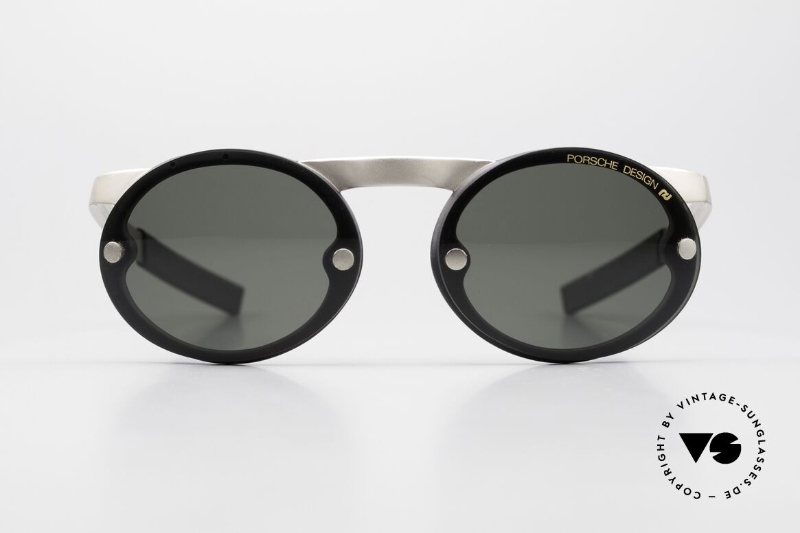 Porsche 5694 P0051 Magnet Sonnenbrille 90er, rare magnetische 1990er PORSCHE Sonnenbrille, Passend für Herren