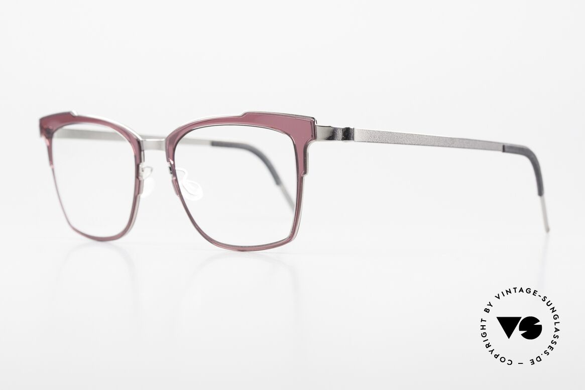 Lindberg 9738 Strip Titanium Damen Designerbrille Titan, bezauberndes Design & sehr interessante Kolorierung, Passend für Damen