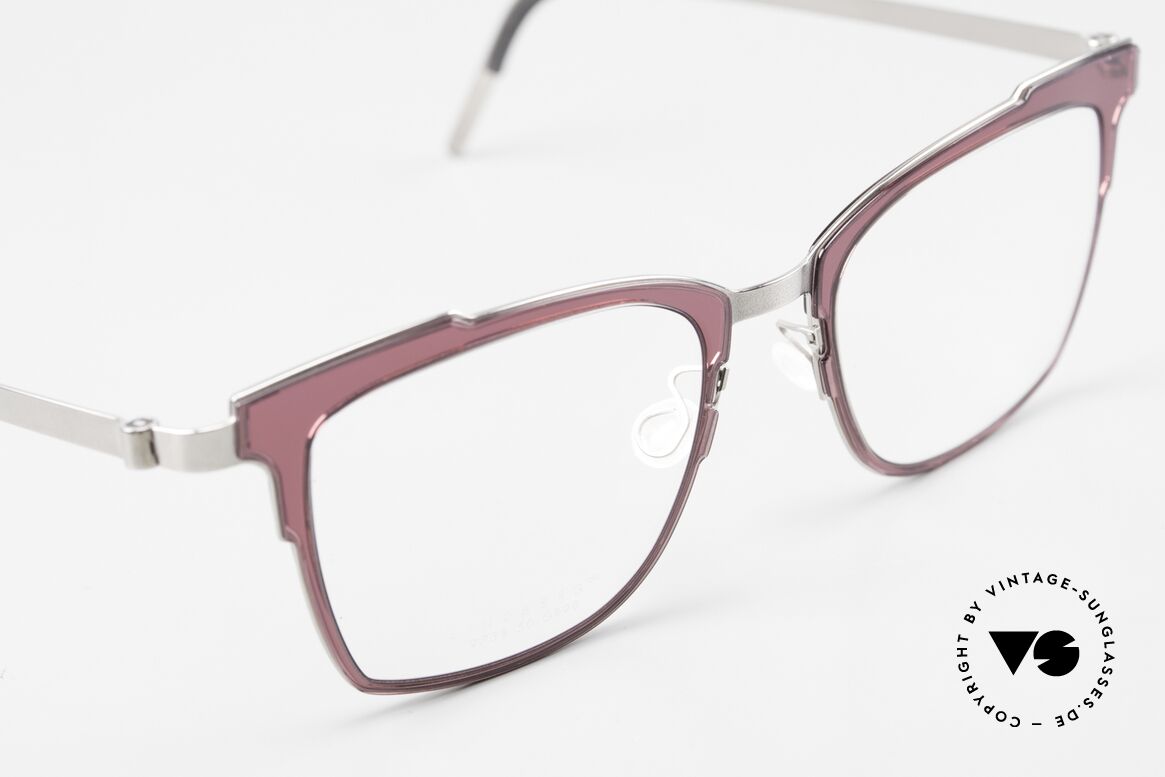 Lindberg 9738 Strip Titanium Damen Designerbrille Titan, ungetragenes Designerstück mit orig. Etui von Lindberg, Passend für Damen