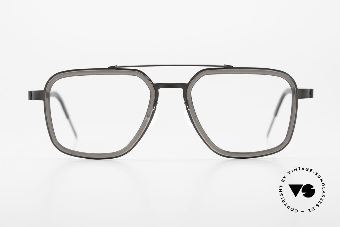 Lindberg 9743 Strip Titanium Herren Designerbrille Titan, Modell 9743, GR77, Größe 49/18, T407-135, Color U9, Passend für Herren