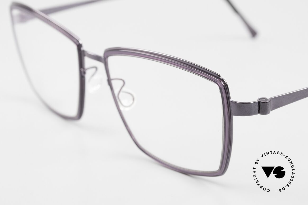 Lindberg 9741 Strip Titanium Damenbrille Vintage Brille, trägt für uns das Prädikat "TRUE VINTAGE LINDBERG", Passend für Damen