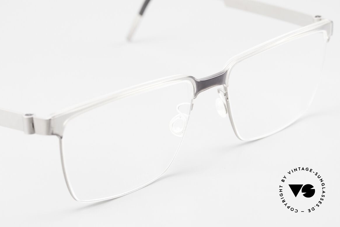 Lindberg 9806 Strip Titanium Edle Designerbrille Von 2016, ungetragenes Designerstück mit orig. Etui von Lindberg, Passend für Herren und Damen