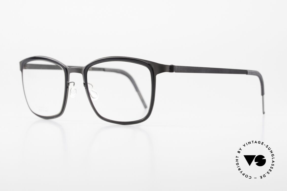 Lindberg 9702 Strip Titanium Leichte Designerbrille 2017, federleicht und dennoch sehr stabil und sehr langlebig, Passend für Herren und Damen
