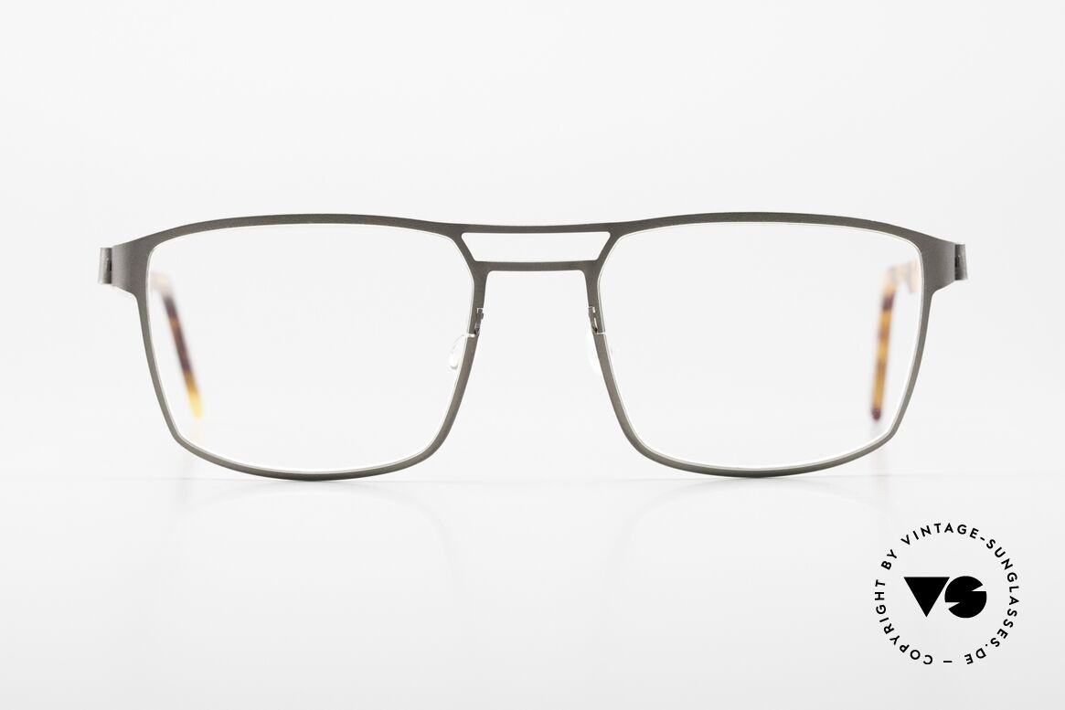 Lindberg 9599 Strip Titanium Markante Herrenbrille 2017, Modell 9599, T311, Gr. 52/19, Bügel 135, Color K25M, Passend für Herren