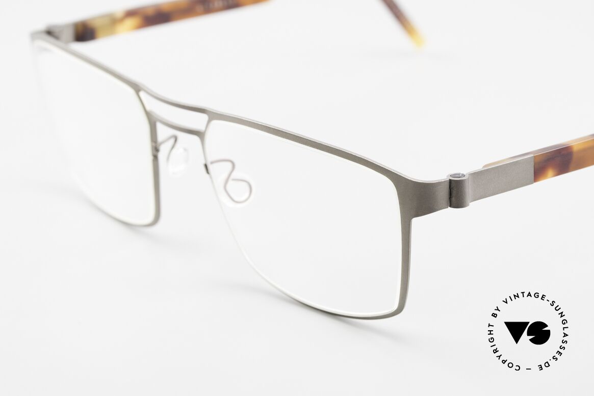 Lindberg 9599 Strip Titanium Markante Herrenbrille 2017, trägt für uns das Prädikat "TRUE VINTAGE LINDBERG", Passend für Herren