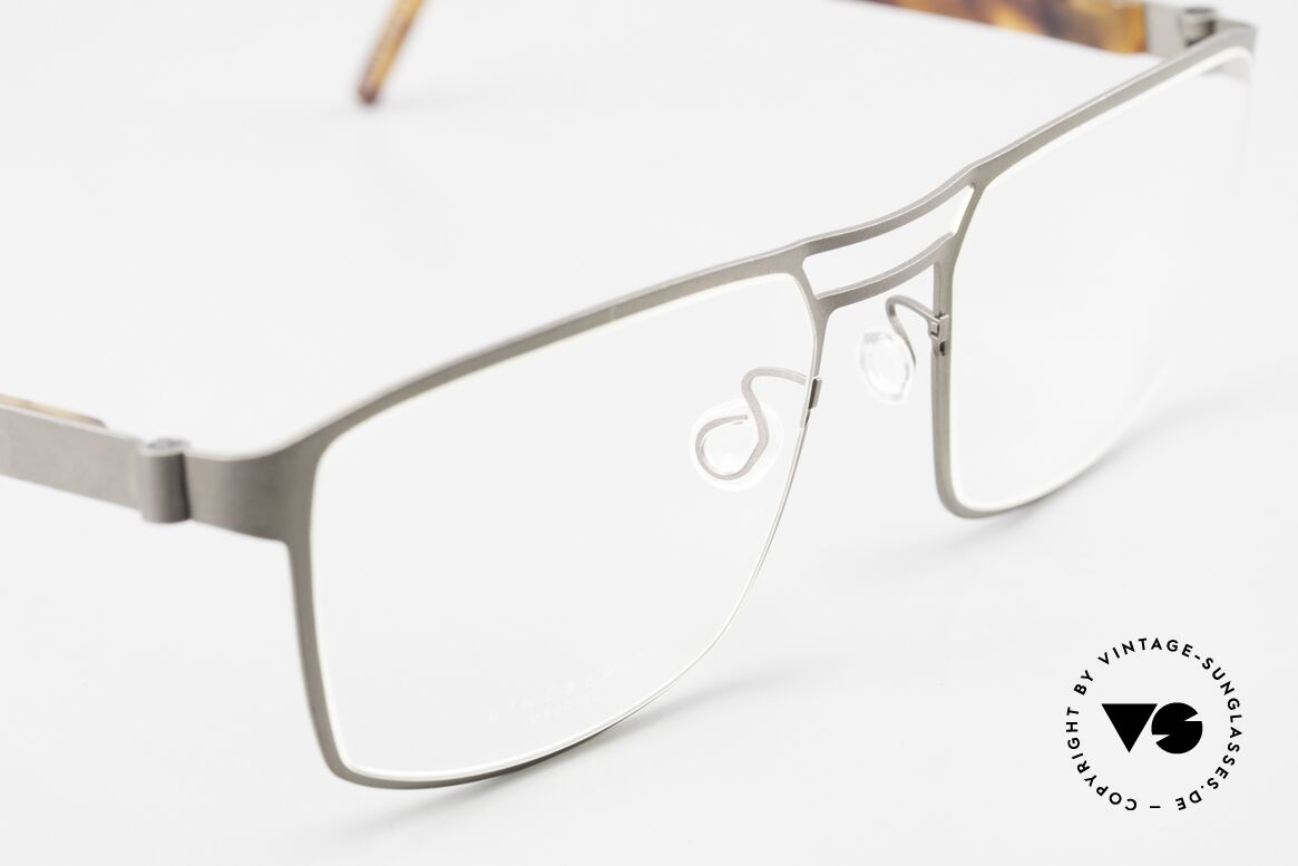 Lindberg 9599 Strip Titanium Markante Herrenbrille 2017, ungetragenes Designerstück mit original Lindberg Etui, Passend für Herren