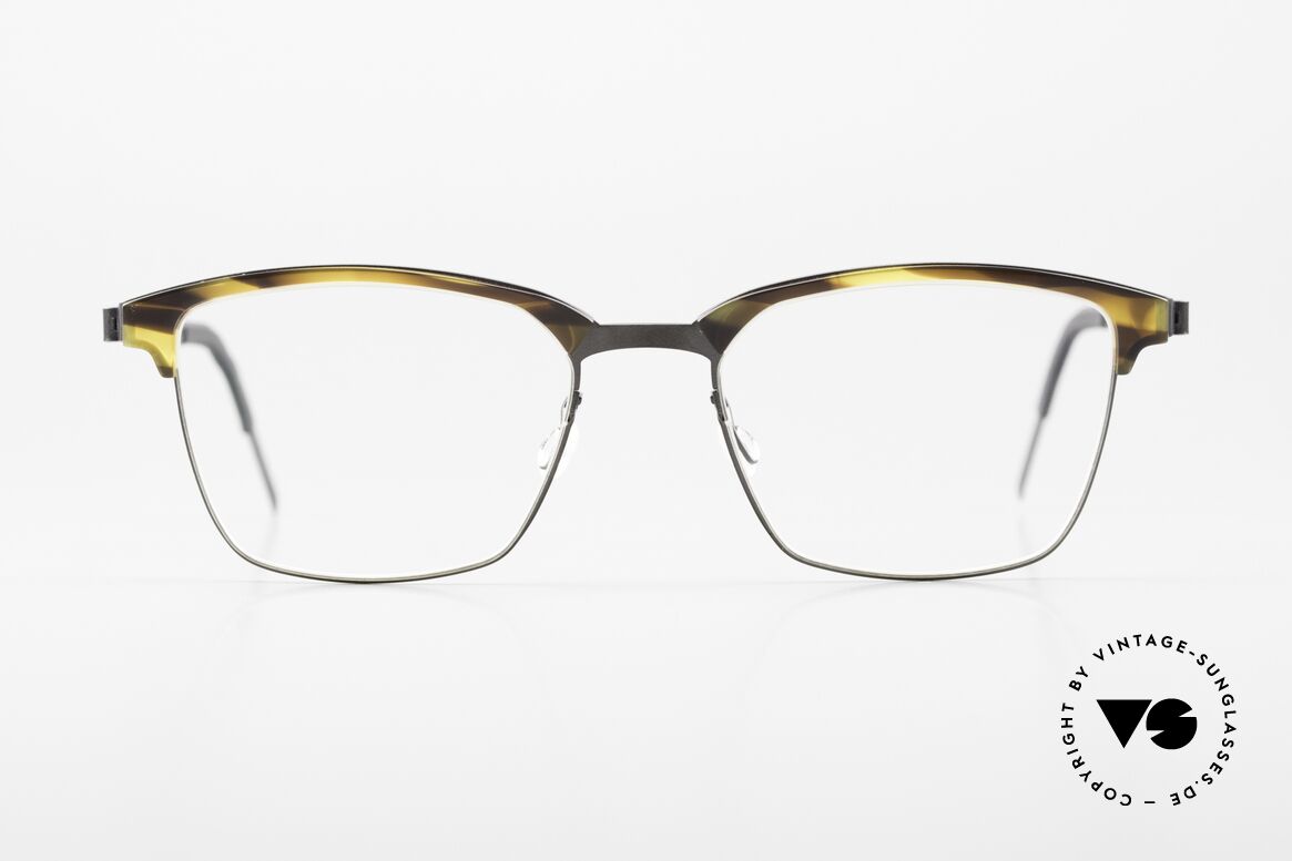 Lindberg 9837 Strip Titanium Kombibrille Ladies & Gents, Titan-Fassung mit Azetat-Oberrand = "Kombibrille", Passend für Herren und Damen