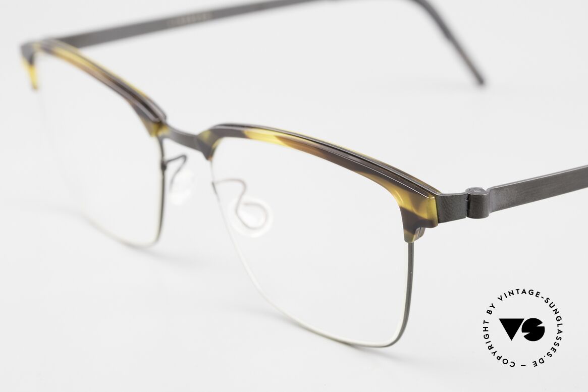 Lindberg 9837 Strip Titanium Kombibrille Ladies & Gents, trägt für uns das Prädikat "TRUE VINTAGE LINDBERG", Passend für Herren und Damen