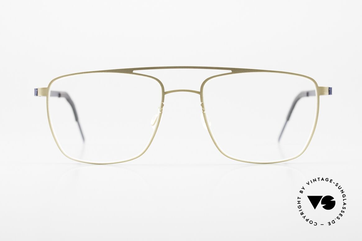 Lindberg 9595 Strip Titanium Herrenbrille Doppelbrücke, Lindberg Herrenbrille der Strip Titanium Serie, 2018, Passend für Herren