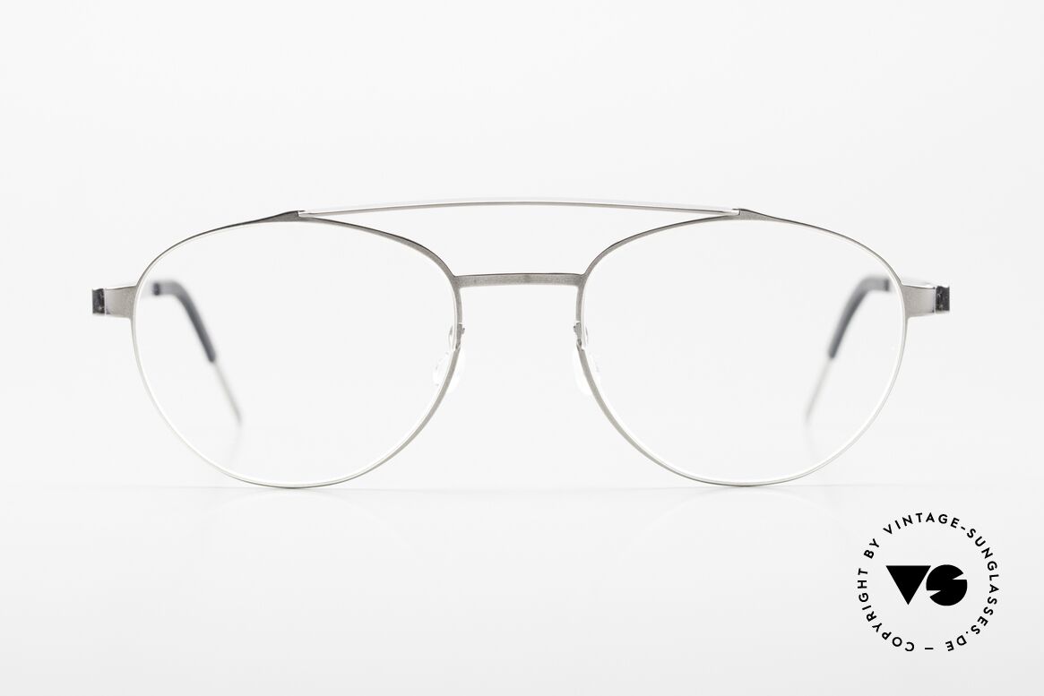 Lindberg 9616 Strip Titanium Leichte Designerbrille Unisex, Modell 9616, in Größe 50/19, Bügel 135 und Color P10, Passend für Herren und Damen