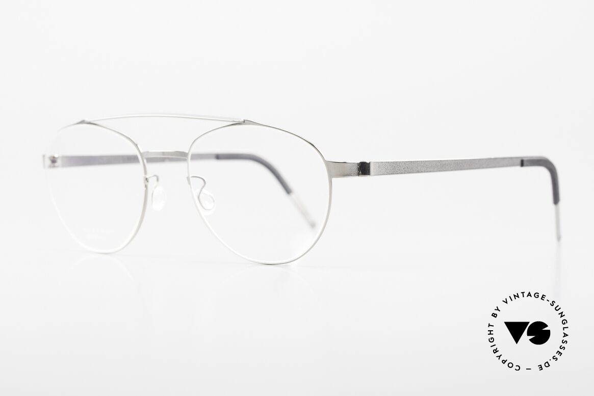 Lindberg 9616 Strip Titanium Leichte Designerbrille Unisex, federleicht und dennoch sehr stabil und sehr langlebig, Passend für Herren und Damen