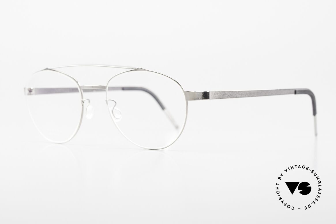 Lindberg 9616 50 Strip Titanium Leichte Designerbrille Unisex, federleicht und dennoch sehr stabil und sehr langlebig, Passend für Herren und Damen