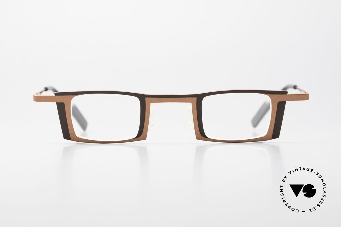 Theo Belgium Bond Titanbrille Damen & Herren, schöne Theo Bond Titanium-Lesebrille von 2006, Passend für Herren und Damen