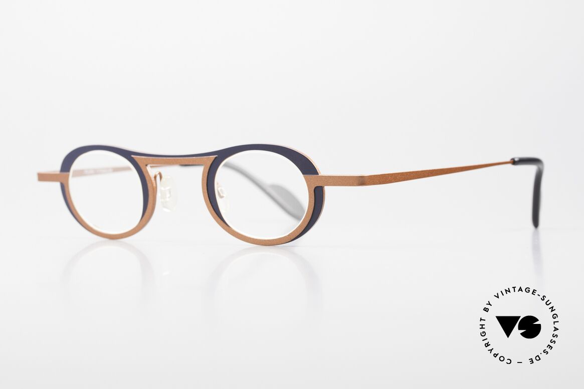 Theo Belgium Wexford Damen & Herrenbrille Titan, alles andere als "gewöhnlich" oder "Mainstream", Passend für Herren und Damen