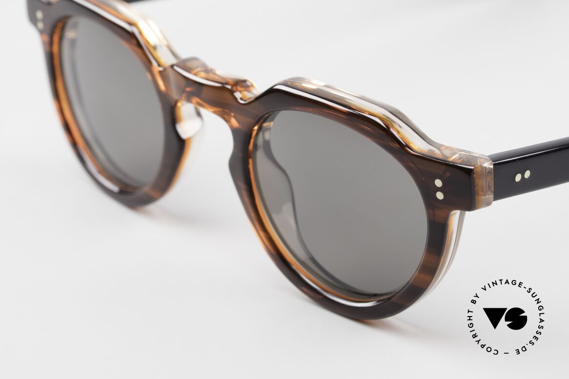 Lesca Panto 6mm 60er Brille Panto Frankreich, made in Frankreich, jedoch OHNE Rahmen-Aufdrucke, Passend für Herren und Damen