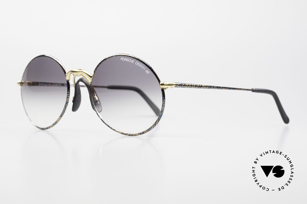 Porsche 5658 - L 90er Herren Sonnenbrille, sehr komfortabel; zudem sportlich & elegant zugleich, Passend für Herren