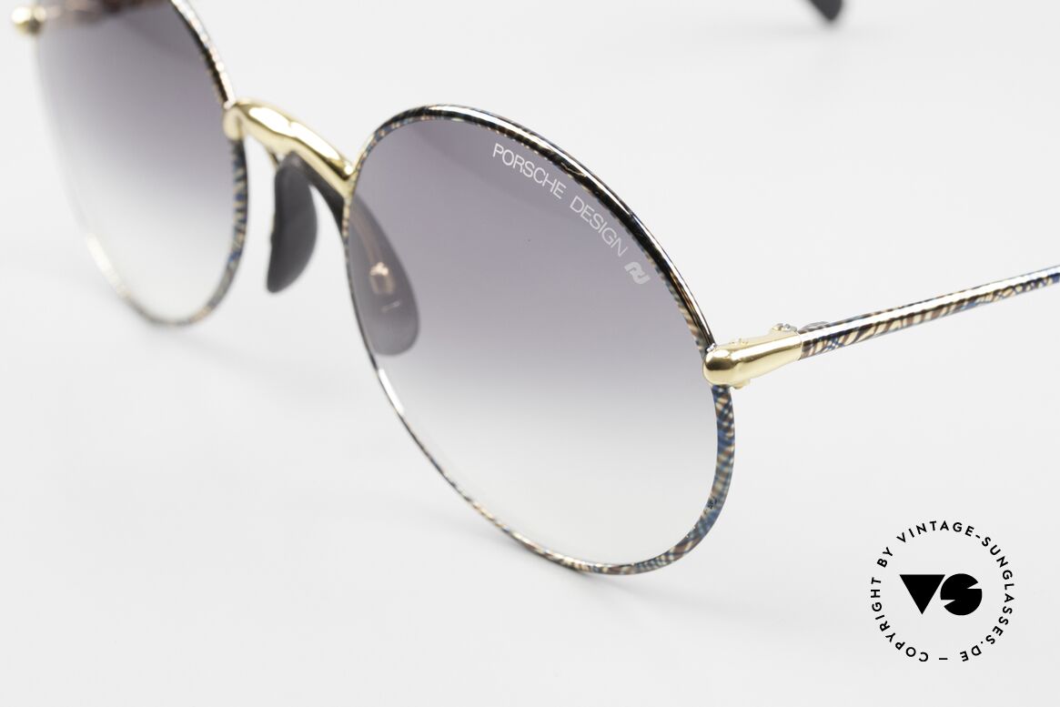 Porsche 5658 - L 90er Herren Sonnenbrille, TOP-Qualität & PD Sonnengläser mit 100% UV Schutz, Passend für Herren