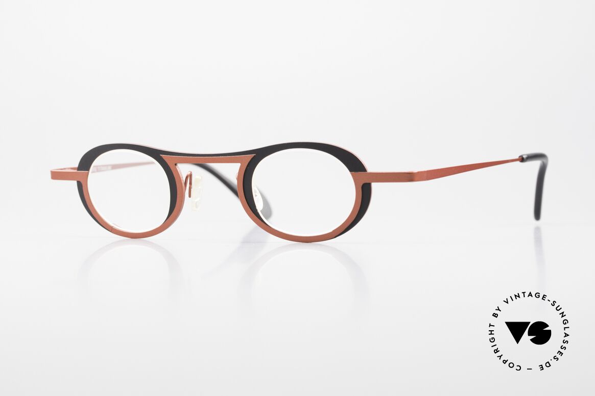 Theo Belgium Wexford Titan Damen & Herrenbrille, tolle Theo Wexford Titanium-Lesebrille von 2006, Passend für Herren und Damen
