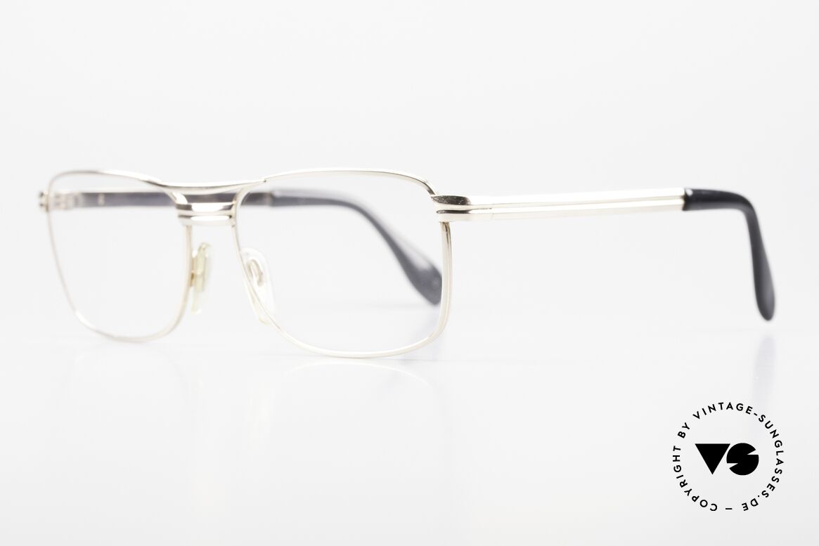 Metzler GF 60er Jahre Golddoublé Brille, 1/10 des Metalls sind 12kt Gold (Wahnsinns-Qualität), Passend für Herren
