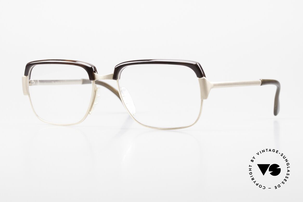 Metzler Marwitz 5006 60er Jahre Gold KombiBrille, antike Marwitz Brille aus den 60er Jahren; vergoldet!, Passend für Herren