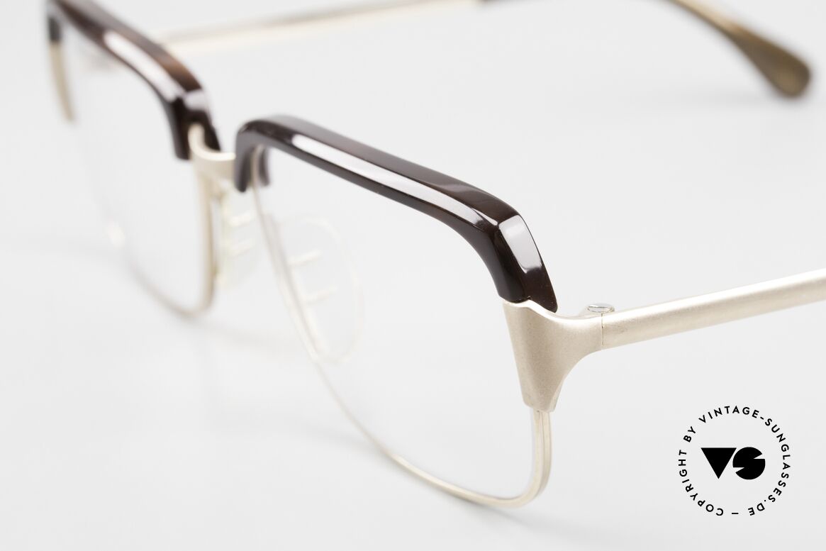 Metzler Marwitz 5006 60er Jahre Gold KombiBrille, wahre Rarität, heutzutage gar nicht mehr zu bekommen, Passend für Herren