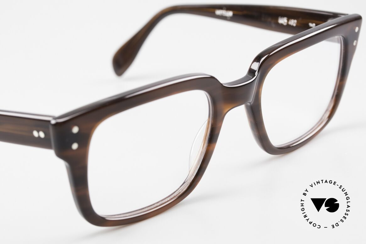 Metzler 445 80er Jahre Vintage Brille, KEINE Retrobrille; ein 'Made in Germany' Original, Passend für Herren