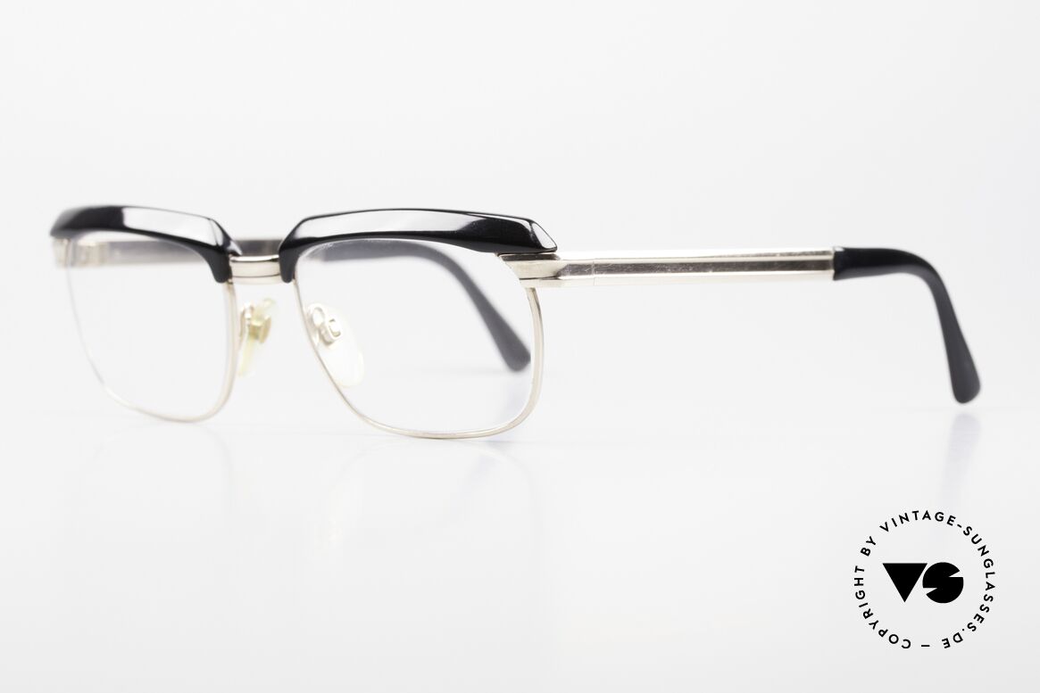 Rodenstock Richard 60er Jahre Golddoublé Brille, 1/20 des Metalls sind 12kt Gold (Wahnsinns-Qualität), Passend für Herren