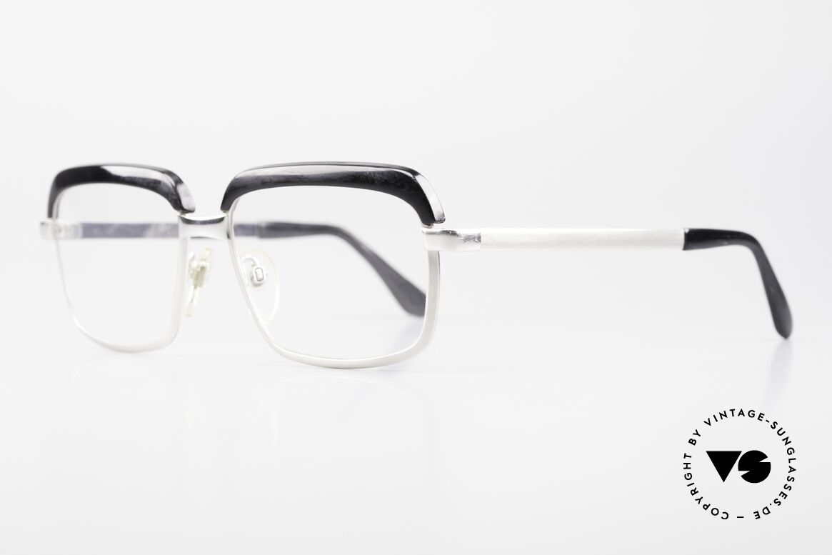 Rodenstock Constantin 60er Combi Weiss Golddoublé, 1/20 des Metalls sind 12kt Gold (Wahnsinns-Qualität), Passend für Herren