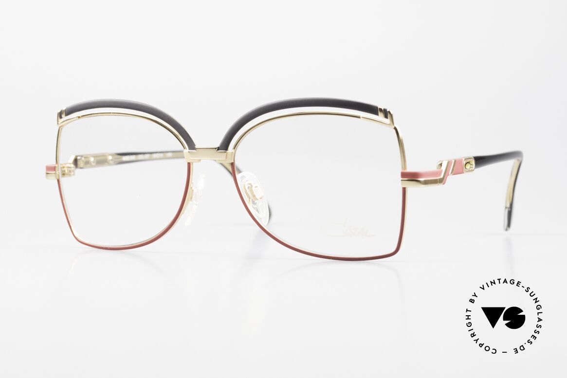 Cazal 240 Alte 80er Brille Für Damen, feminine vintage Cazal from 1989; W. Germany, Passend für Damen