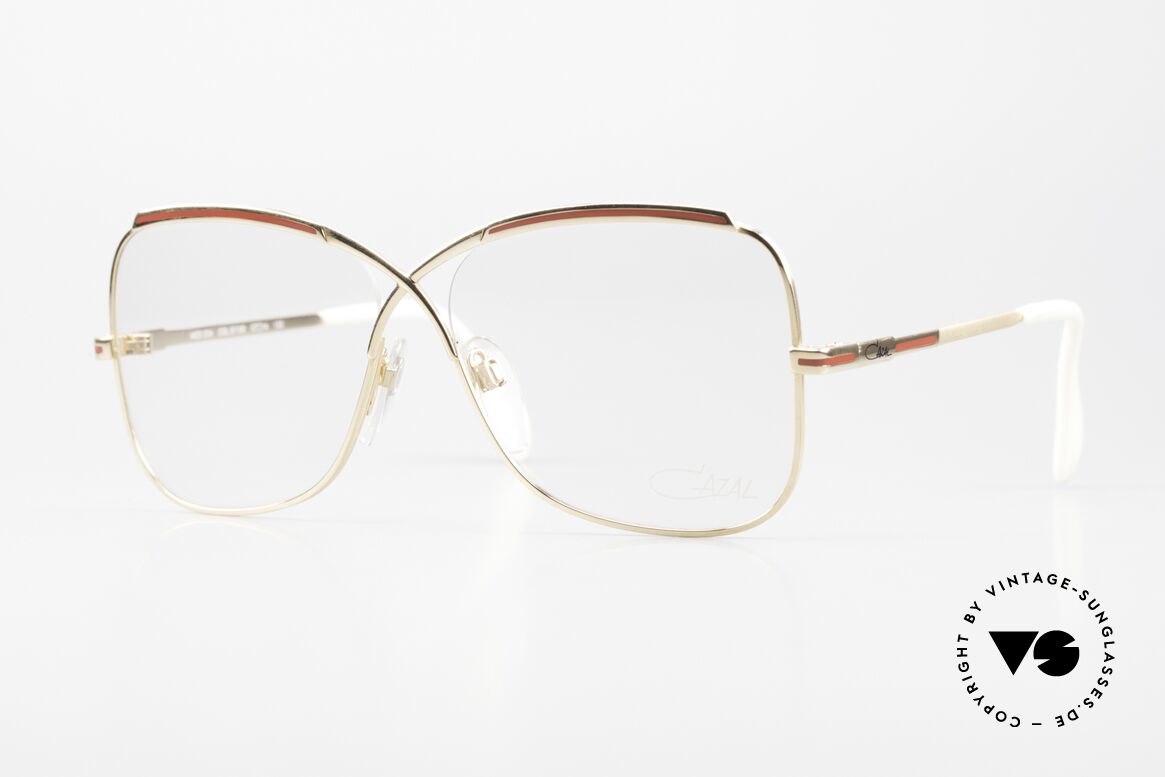 Cazal 224 True Vintage 80er Brille, entzückende Cari Zalloni Brille der frühen 1980er, Passend für Damen