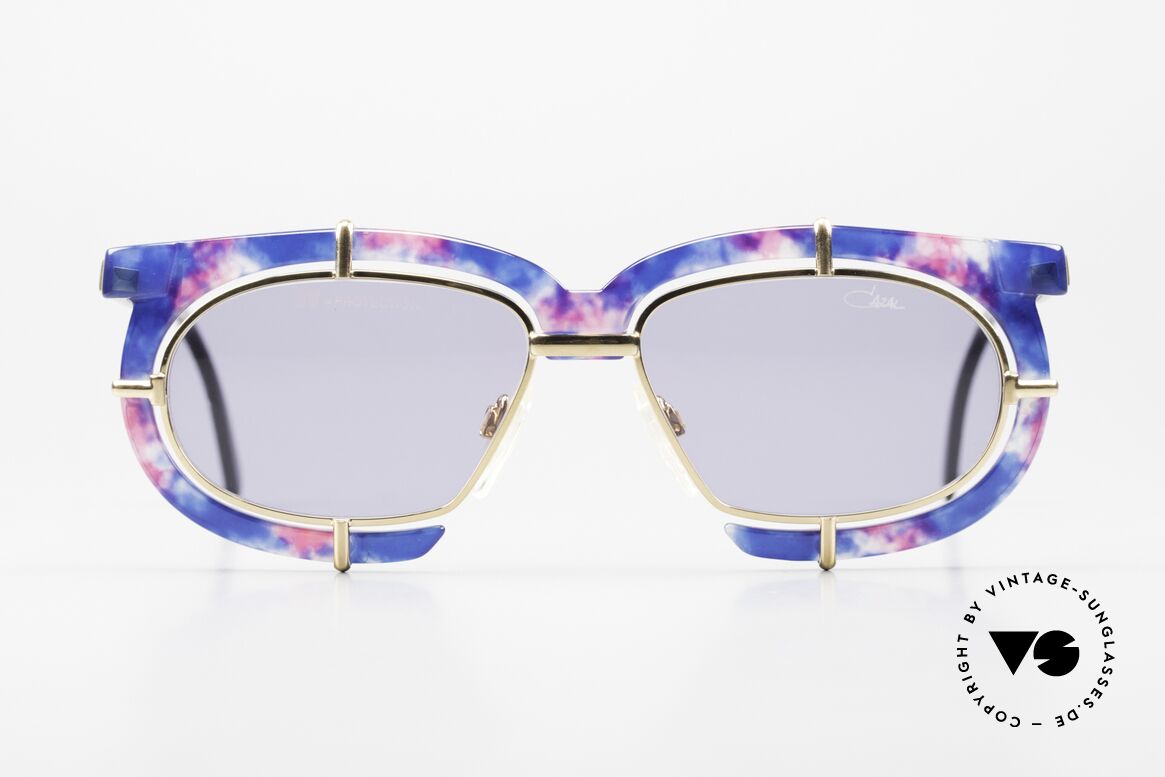 Cazal 871 Extravagante Vintage Brille, außergewöhnliche 90er Cazal Designer-Sonnenbrille, Passend für Damen