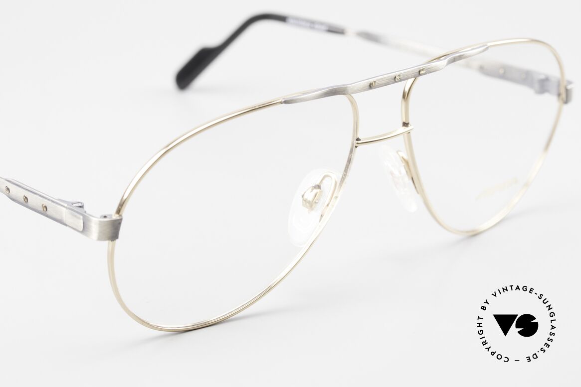 Alpina M1F771 90er Herrenbrillen Aviator, ungetragen (wie alle unsere VINTAGE Fassungen), Passend für Herren