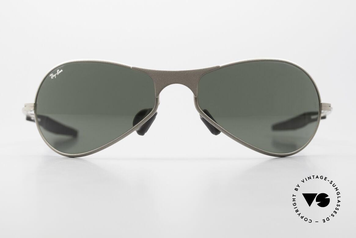 Ray Ban Orbs Infinity Metal Sportliche B&L USA Brille, futuristische Sportbrille von Ray Ban - perfekter Sitz, Passend für Herren