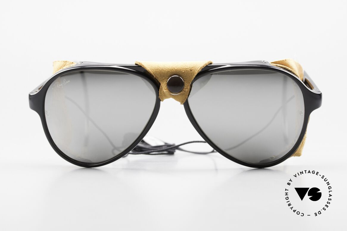 Ray Ban Cats 8000 Glacier Gletscherbrille Skibrille 90er, Ray-Ban Glacier 8000, 58/14mm L1601 Brille von 1991, Passend für Herren und Damen
