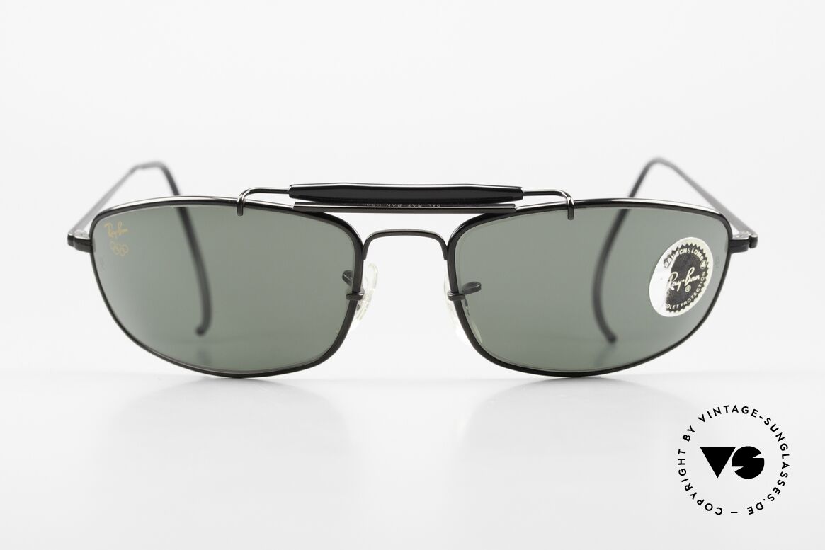 Ray Ban Sport Metal 1994 Olympic Series B&L USA, Größe 62°18 mit legendären G-15 B&L Mineralgläsern, Passend für Herren