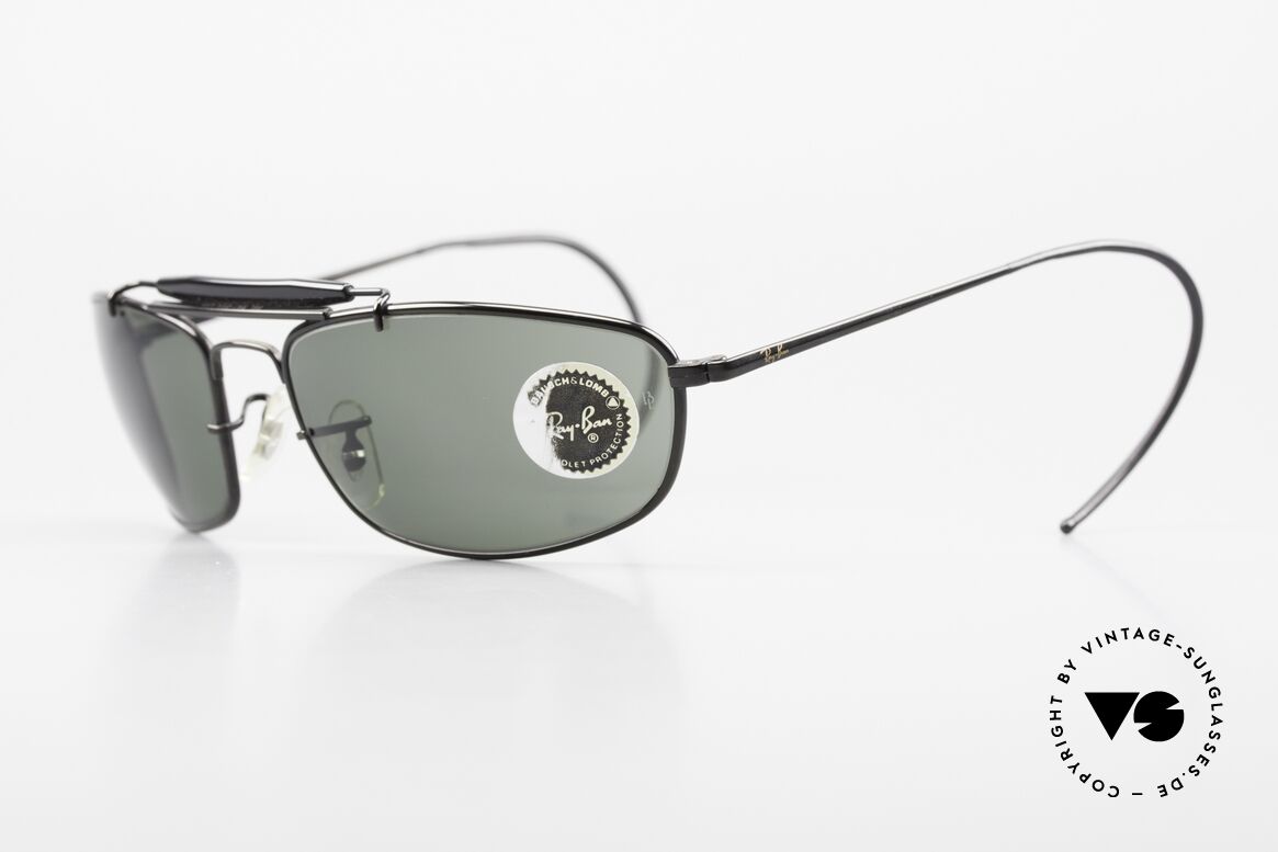 Ray Ban Sport Metal 1994 Olympic Series B&L USA, beste Verarbeitung aus den USA; Modell W1710 Cable, Passend für Herren