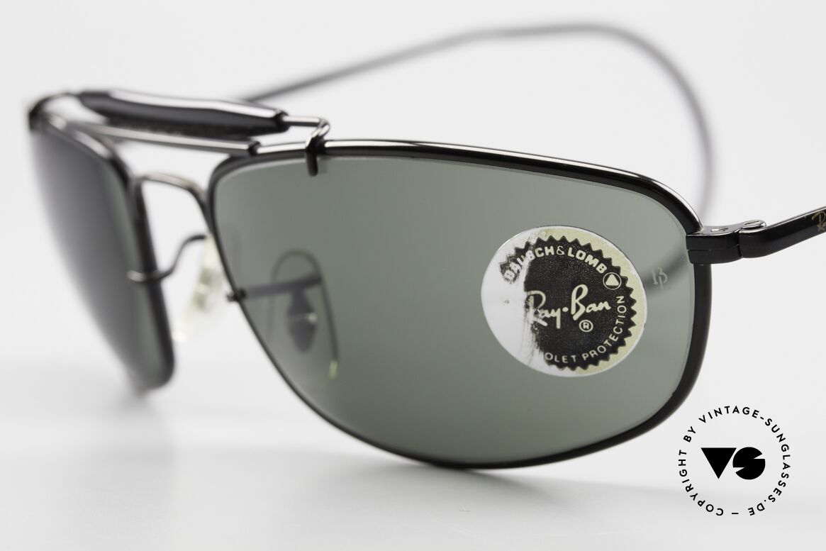 Ray Ban Sport Metal 1994 Olympic Series B&L USA, ideale Passform durch flexible Sportbügel + Sportband, Passend für Herren