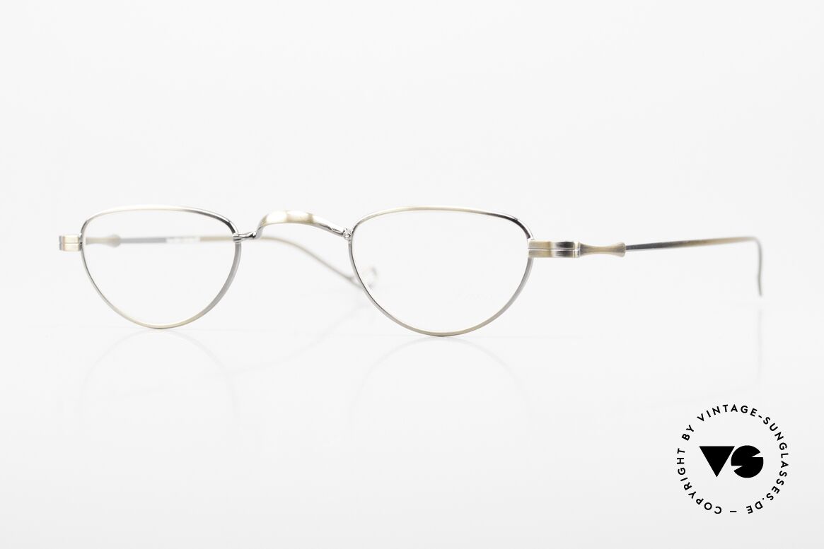 Lunor II 06 Lesebrille Antik Gold Unisex, vintage LUNOR Lesebrille für Damen und Herren, Passend für Herren und Damen