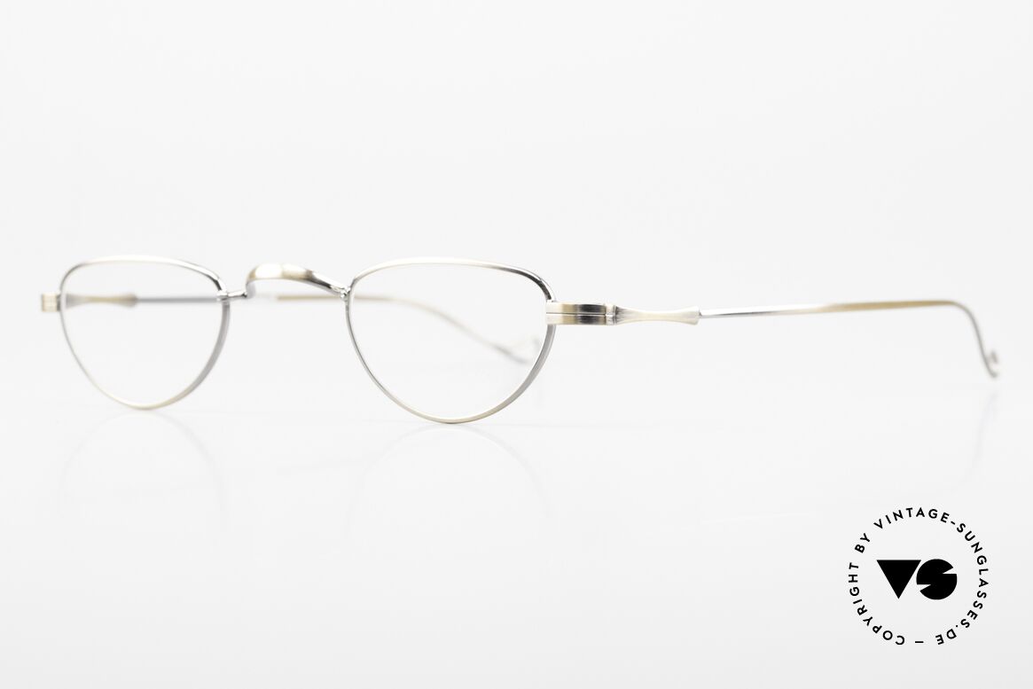Lunor II 06 Lesebrille Antik Gold Unisex, enorm äufwendige Galvanik in antik-gold; UNIQUE, Passend für Herren und Damen