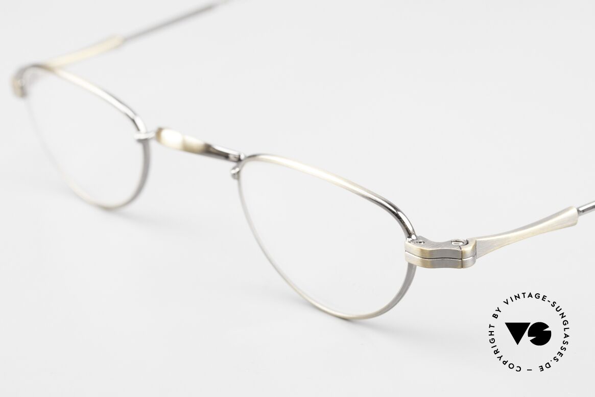 Lunor II 06 Lesebrille Antik Gold Unisex, zudem echte / fühlbare "made in Germany" Qualität, Passend für Herren und Damen