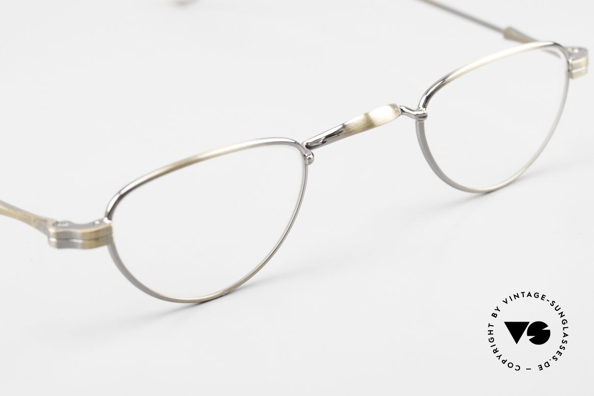 Lunor II 06 Lesebrille Antik Gold Unisex, altes, ungetragenes LUNOR Einzelstück (RARITÄT!), Passend für Herren und Damen