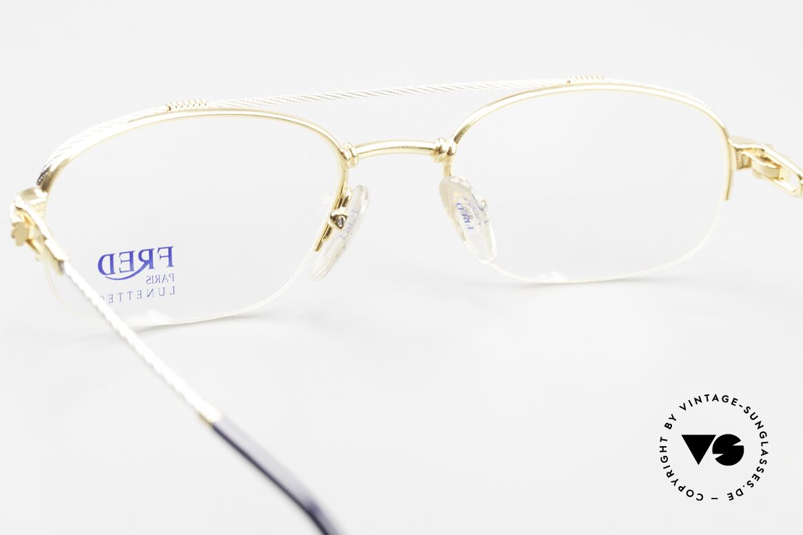 Fred Caravelle Luxus 80er Herrenbrille Segler, Größe: medium, Passend für Herren