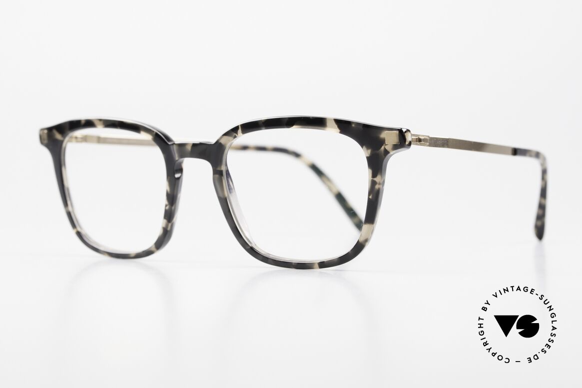 Mykita Hegon Eckig Panto Frauen & Herren, Farbe = antigua/champagne & goldene Mykita-Bügel, Passend für Herren und Damen