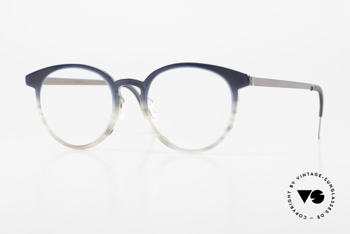 Lindberg 1043 Acetanium Damenbrille Im Panto Stil, Lindberg Damenbrille der Acetanium-Serie von 2018, Passend für Damen