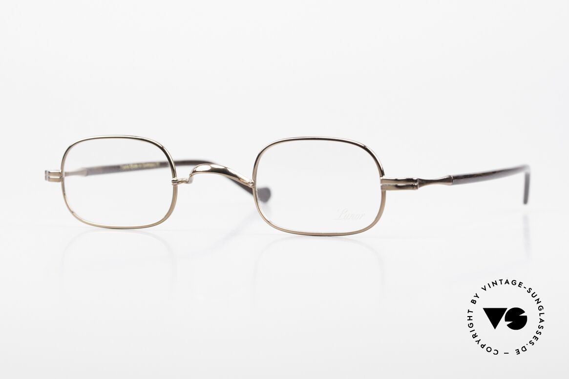 Lunor II A 0 Rare Vintage Lunor Fassung, rare vintage Lunor Brille der alten Lunor "II-A" Serie, Passend für Herren und Damen