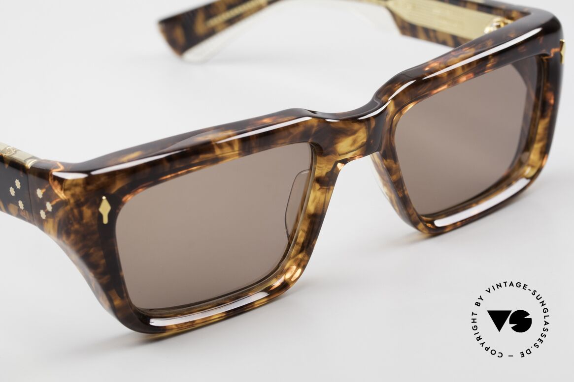 Jacques Marie Mage Walker Herren Sonnenbrille 60er Stil, das ist Brillenhandwerk in einer anderen Dimension!, Passend für Herren