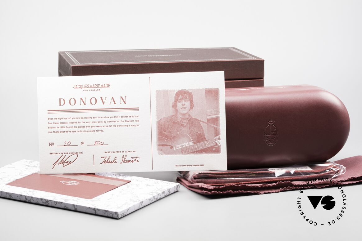 Jacques Marie Mage Donovan 60er Sonnenbrille Herren, Größe: large, Passend für Herren