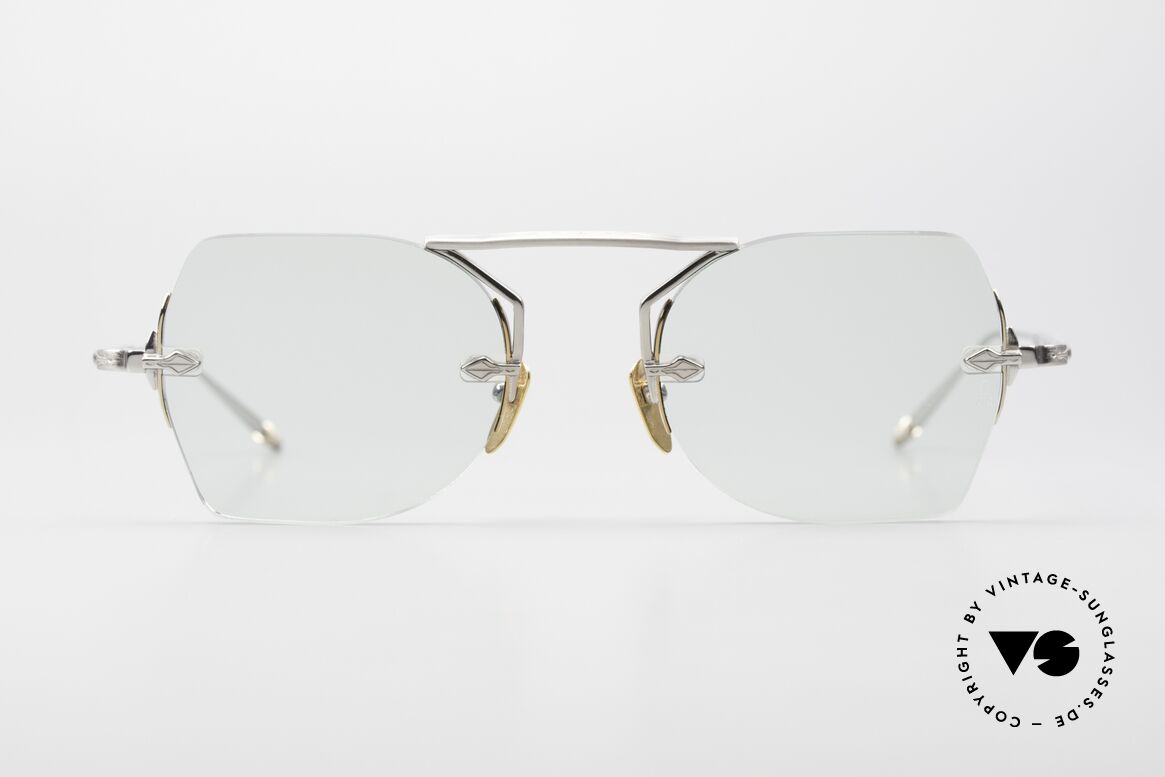 Jacques Marie Mage Yuma Randlose Sonnenbrille Titan, randlose Jacques Marie Mage Sonnenbrille, YUMA, Passend für Herren und Damen